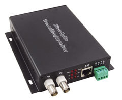 2 Channel Fiber Optic Video Transmitters